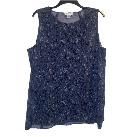 Athleta Women’s Zephyr Refined Crew Neck Tank Top Neck Stretch Activewear Sz XL - Picture 1 of 9